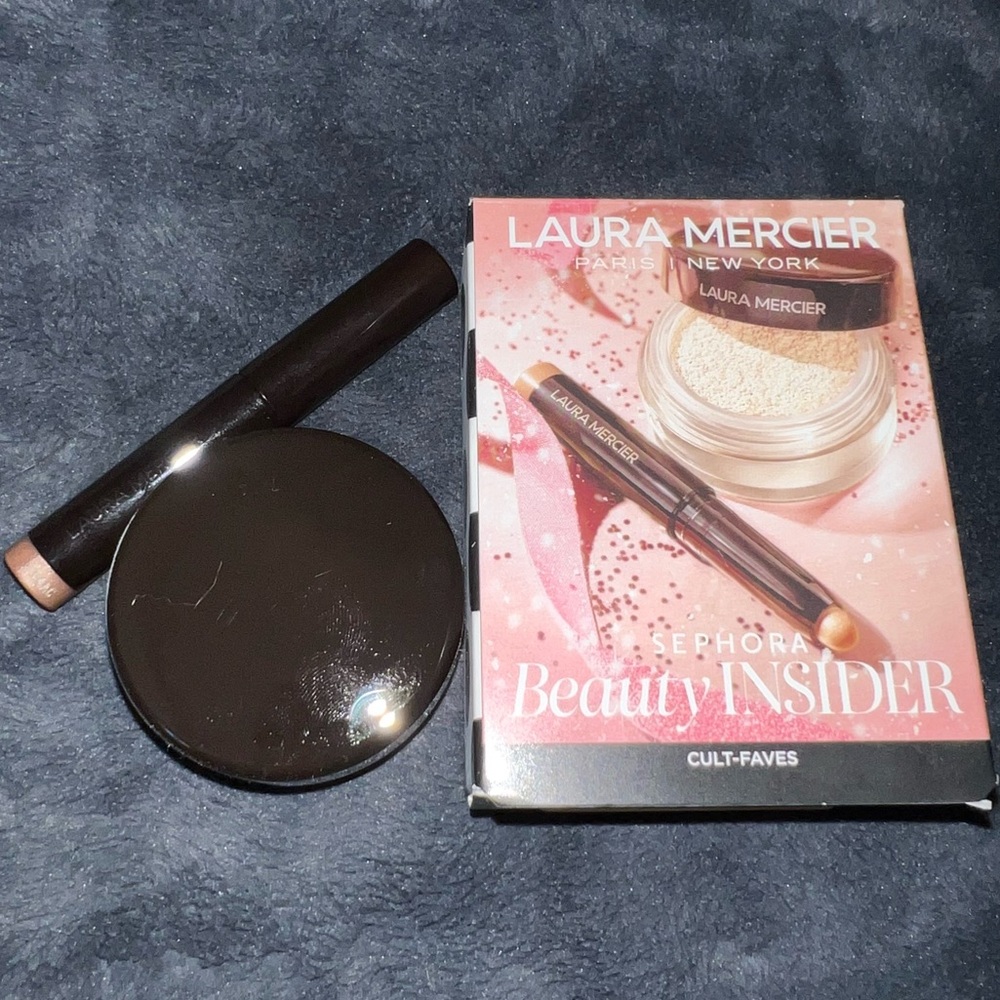 New Set of 2 Travel Sephora Laura Mercier Translucent Setting Powder & Eye Stick